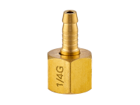 Штуцер СВАРОГ 1/4 G диаметром 6 мм, IZT9001-02