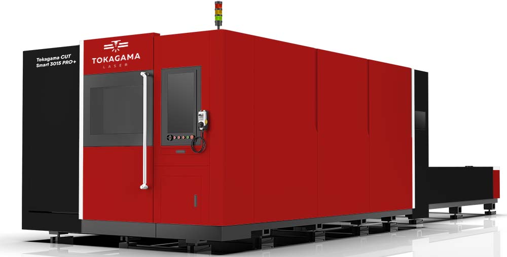 Мощный лазерный комплекс закрытого типа со сменными столами TOKAGAMA Smart PRO+