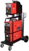 Сварочный полуавтомат FUBAG INMIG 500T DW SYN + DRIVE INMIG DW + шланг-пакет 5 м + горелка FB 500 3 м + блок жидкостного охлаждения Cool 70 + тележка