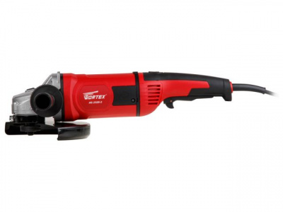 Двуручная углошлифмашина WORTEX AG 2326-2 в кор. (2100 Вт, диск 230х22 мм, плавный пуск, поворотная рукоятка) (AG2326200029) фото в интернет-магазине "Салмет"