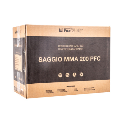 Сварочный аппарат FOXWELD SAGGIO MMA 200 PFC фото в интернет-магазине "Салмет"