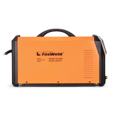 Аппарат аргонодуговой сварки FOXWELD SAGGIO TIG 205P AC/DC LCD PFC фото в интернет-магазине "Салмет"