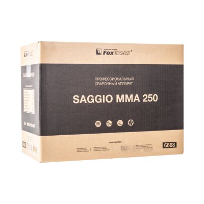 Сварочный аппарат FOXWELD SAGGIO MMA 250 фото в интернет-магазине "Салмет"