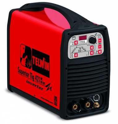 Сварочный аппарат TELWIN SUPERIOR TIG 421 DC-HF/LIFT фото в интернет-магазине "Салмет"