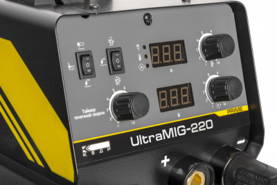 Сварочный полуавтомат КЕДР ULTRAMIG-220 (220В, 30-220А) фото в интернет-магазине "Салмет"