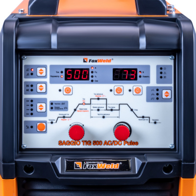 Аппарат аргонодуговой сварки FOXWELD SAGGIO TIG 500 AC/DC Pulse фото в интернет-магазине "Салмет"