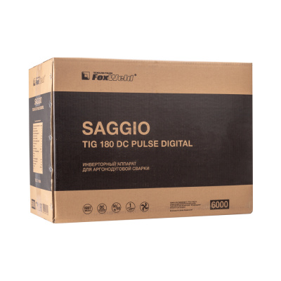 Аппарат аргонодуговой сварки FOXWELD SAGGIO TIG 180 DC Pulse Digital (пр-во FoxWeld/КНР) фото в интернет-магазине "Салмет"