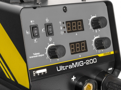Сварочный полуавтомат КЕДР UltraMIG-200 (220В, 30-200А) фото в интернет-магазине "Салмет"