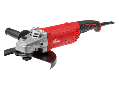 Двуручная углошлифмашина WORTEX AG 2326 в кор. (2600 Вт, диск 230х22 мм, плавный пуск, поворотная рукоятка) (AG232600019) фото в интернет-магазине "Салмет"