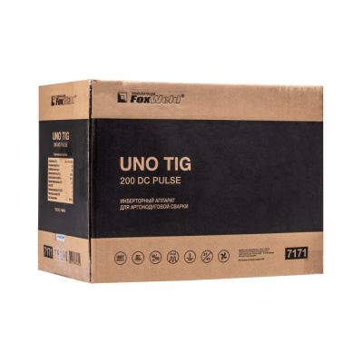 Аппарат аргонодуговой сварки FOXWELD UNO TIG 200 DC PULSE фото в интернет-магазине "Салмет"