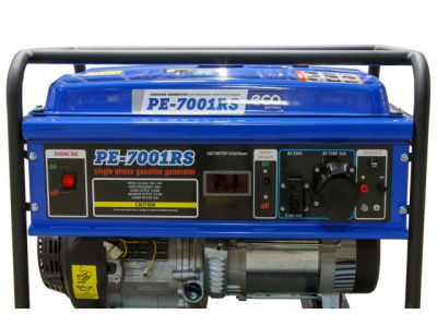 Электростанция (генератор бензиновый) ECO PE-7001RS (5.5 кВт, 230 В, бак 25.0 л, вес 70 кг) (PE-7001RS) фото в интернет-магазине "Салмет"